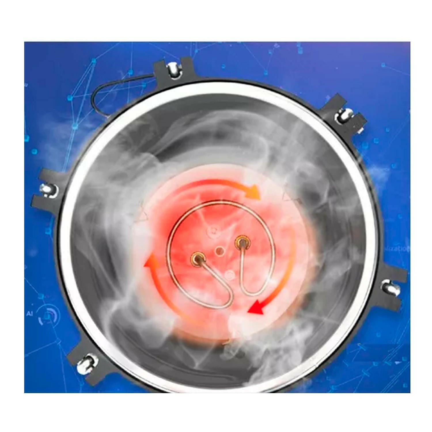 Esterilizador Autoclave Vapor Presión Acero Inoxidable 18L.