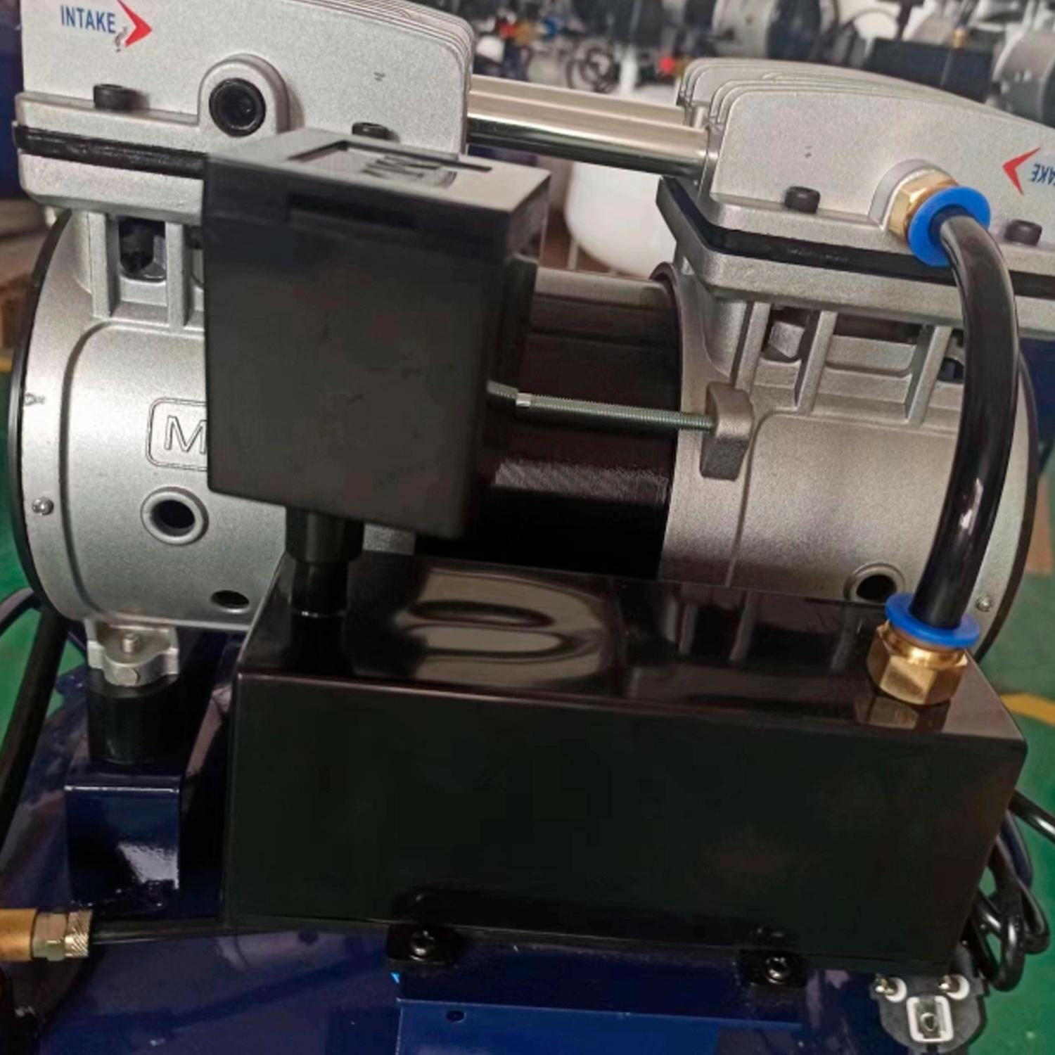 Compresor Dental silencioso 1.5HP 30Litros.