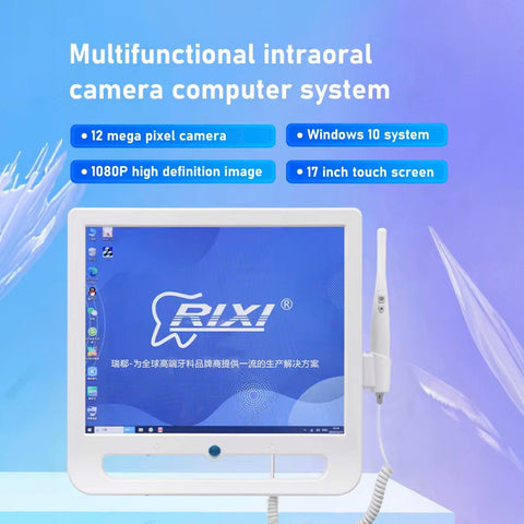 Cámara Dental Intraoral con monitor de 17 pulgadas con wifi RIXI.