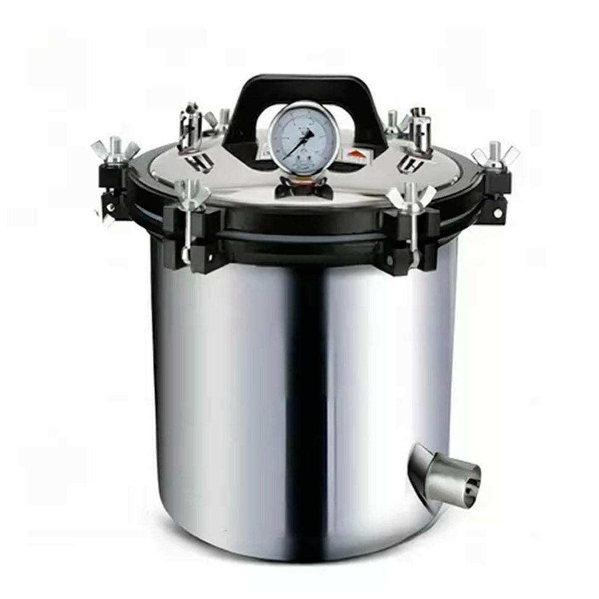 Esterilizador Autoclave Vapor Presión Acero Inoxidable 18L.